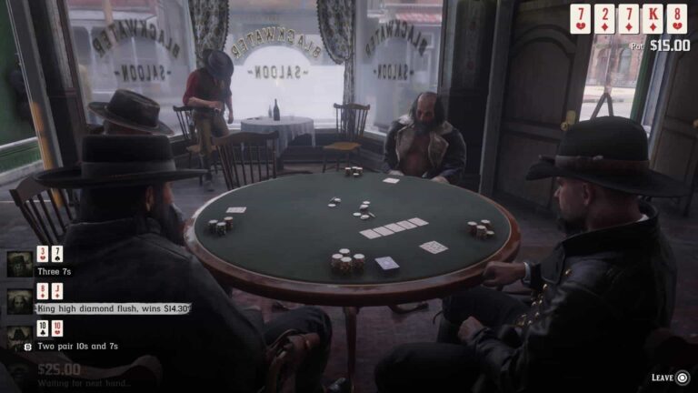Покер в Red Dead Redemption 2: полное руководство по локациям и стратегиям