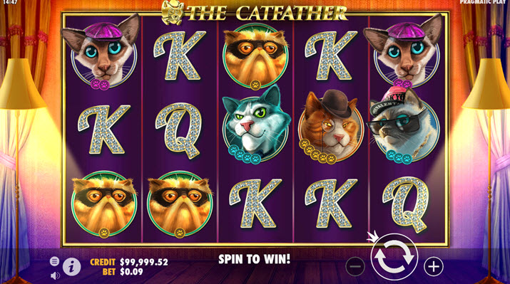 Игровой автомат The Catfather от Pragmatic Play