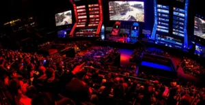Киберспортивная арена на чемпионате мира по World of Tanks