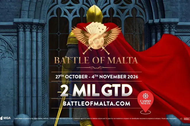 Battle of Malta 2026: фестиваль с гарантией €2 млн пройдет в Casino Malta